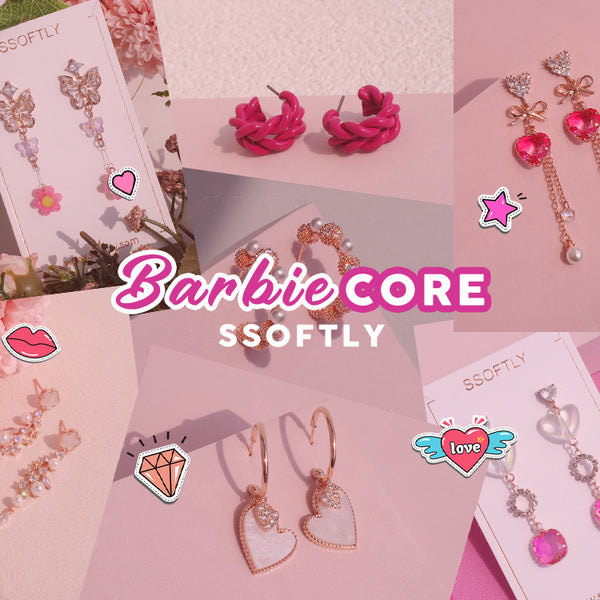 Barbie Earrings for Girls 