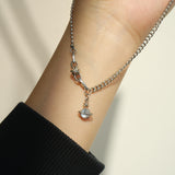 Tattoo Saturn's Halo Necklace [Waterproof]