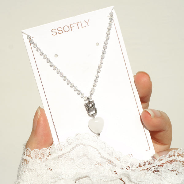 Tattoo Ivory Kiss Necklace [Waterproof]