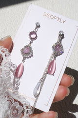 Pink Friday Queen Drop Earrings