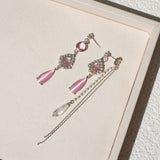 Pink Friday Queen Drop Earrings