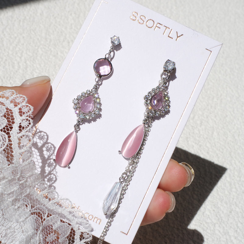 Pink Friday Queen Drop Earrings