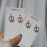 Knotted Love Earrings [Shimmering Season]