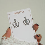 Knotted Love Earrings [Shimmering Season]