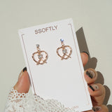 Knotted Love Earrings [Shimmering Season]