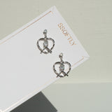 Knotted Love Earrings [Shimmering Season]