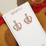 Knotted Love Earrings [Shimmering Season]